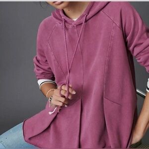Pilcro Mauve Hoodie Sweatshirt